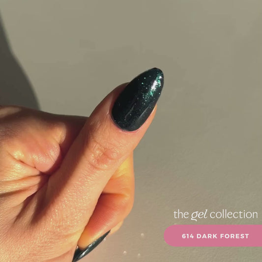 Gel Polish • 614 Dark Forest (semi transparent) • 21FREE