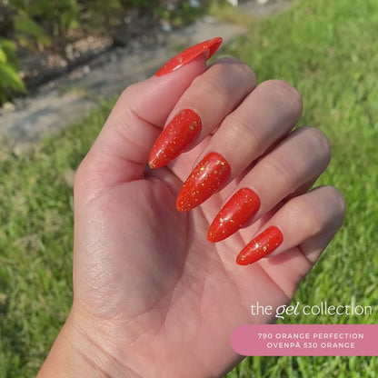 Gel Polish • 790 Orange Perfection (transparent) • 21FREE