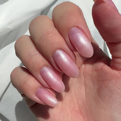 Gel Polish • 753 Baby Pink Shimmer (transparent) • 21FREE