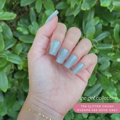 Gel Polish • 759 Glitter Crush (transparent) • 21FREE