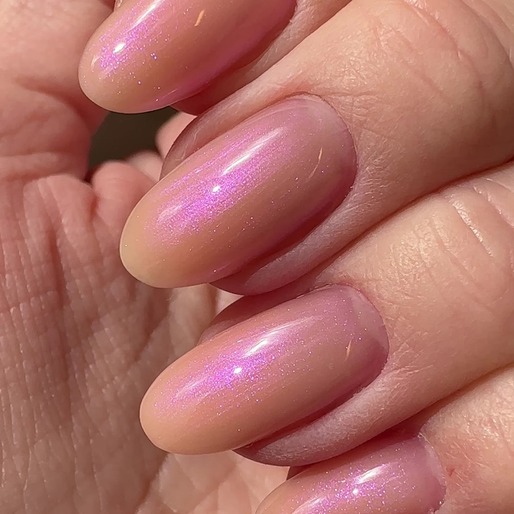 Gel Polish • 741 Pearl Pink Haze (transparent) • 21FREE