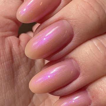 Gel Polish • 741 Pearl Pink Haze (transparent) • 21FREE