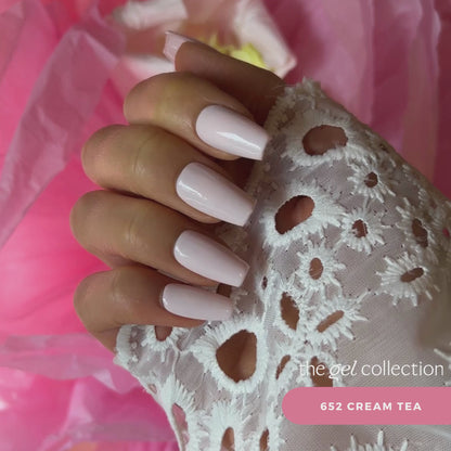 Gel Polish • 652 Cream Tea • 21FREE